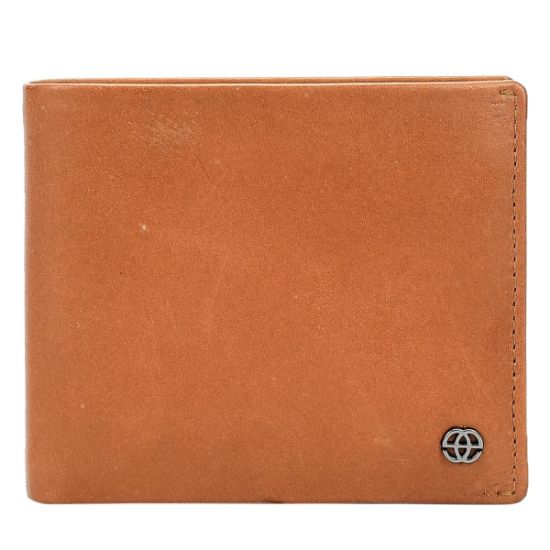 Picture of eske Nix Genuine Leather Mens Bifold Wallet - Textured Pattern - 5 Card Holders
