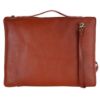 Picture of HAMMONDS FLYCATCHER Slim Laptop Sleeve for Men - Genuine Leather - Tan -Water Resistant - Fits up to 15.6 Inch Laptop/MacBook - Stylish Laptop Bag Sleeve with Handle -Leather Laptop Case Cover Pouch