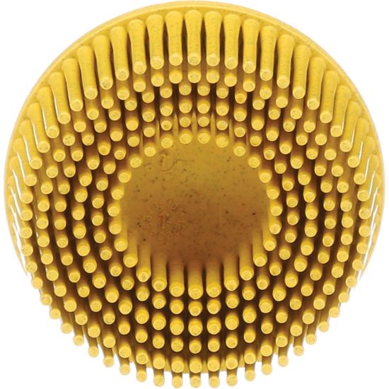 Picture of Scotch-Brite™ Bristle Disc Rd-Zb 80  Tr Ylw 2Inx5/8In Tapered Part# - 7000000743