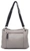 Picture of WILDHORN Full Grain Top Handle Satchel Tote Handbags For Girls & Women I Modern & Stylish Leather Shoulder Bag with zipper Closure I Ideal for Travelling, Parties, Weddings & Gifts (Grey)