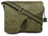 Picture of WildHorn Leather Messenger Bag for Men I Handcrafted I Adjustable Strap I DIMENSION:L- 11 inch H-9.5 inch W- 3 inch
