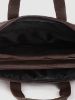 Picture of K London Leatherite 15.6 Inches Dark Brown Unisex Cross Over Shoulder Laptop Messenger Office Bag (2103_darkbrown)