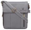 Picture of WildHorn Leather 11 inch Sling Messenger Bag for Men I Multipurpose Crossbody Bag I Travel Bag with Adjustable Strap (Grey)