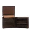 Picture of Eske Paris Genuine Handcrafted Bi-Fold Leather Men's Wallet with 6 Card Slots, Stylish Mens Leather Wallet (Brown)