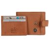 Picture of HAMMONDS FLYCATCHER Gift for Men Combo - Genuine Leather Wallet and Keychain - Gift for Husband, Boyfriend - Stylish Mens Wallet - Keychain for Car, Bike and Home Use - Sandy Brown