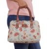 Picture of THE CLOWNFISH Montana Series Handbag for Women Office Bag Ladies Purse Shoulder Bag Tote For Women College Girls (Sky blue-Floral)