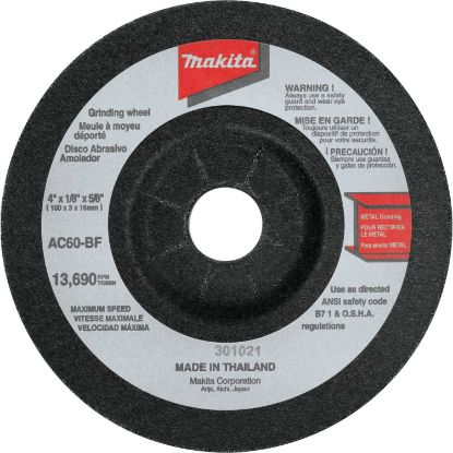 Picture of Makita® 4"Flex Wheel 60Grit 9501Bkw Part# - 741404-0Cp