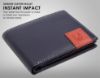 Picture of WILDHORN Color Block Designer Leather Wallet for Men with Tin Box