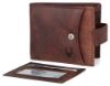Picture of WildHorn Top Grain Leather Wallet for Men I Removable Card Slot I Loop Closure I Handcrafted I Ultra Strong Stitching