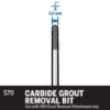 Picture of Dremel® Carbide Grout Removal Bit 1/8" Dia Part# - 570