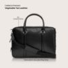 Picture of eske Rupert 16" Genuine Leather Laptop/Macbook Bag for Men, Women | Office Bag | Laptop Messenger Bag with Shoulder Strap | Spacious Compartment | Water Resistant