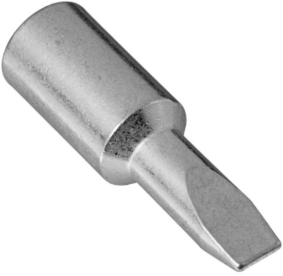 Picture of Weller Tip 1/4 Chisel Plated Part# - Pl153