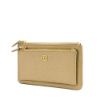 Picture of Eske Paris Aleta Women's Leather Double Zip Wallet, Smartphone Holder, Hand Clutch for Ladies (Light Gold)
