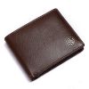 Picture of HAMMONDS FLYCATCHER Genuine Leather Wallet and Keychain Combo Gifts for Men -RFID Protected -4 Card Slots- Keychain for Car, Home, Bike -Premium Men's Accessories -Gift for Husband, Friend - Brushwood