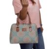Picture of The Clownfish Montana Series Handbag for Women Office Bag Ladies Purse Shoulder Bag Tote For Women College Girls (Light Green)