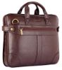 Picture of The Clownfish TCFLBFL-RS156HIC33 Royal Synthetic Leather 15.6-Inch Laptop Bag (Hickory)