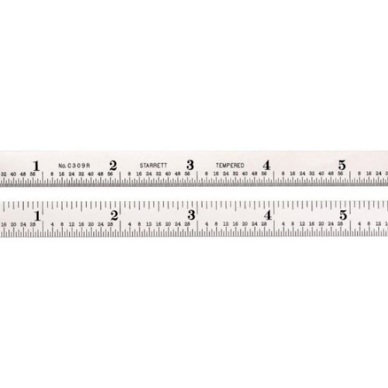 Picture of L.S. Starrett C309R-6 6" Rule Full Fle Part# - 51357