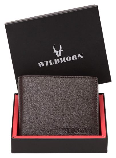 Picture of WildHorn India Brown Leather Men's Wallet (WH1173)