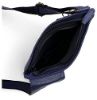Picture of WILDHORN® Leather 8.5 inch Sling Messenger Bag for Men I Multipurpose Crossbody Bag I Travel Bag with Adjustable Strap I Utility Bag I DIMENSION : L-8.5 inch W-0.5 inch H-10.3 inch (Navy Blue)