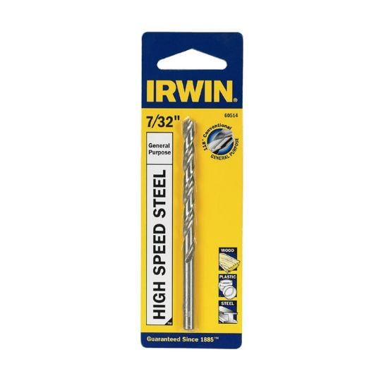 Picture of Irwin® Drill 7/32Hss Carded Han Part# - 60514