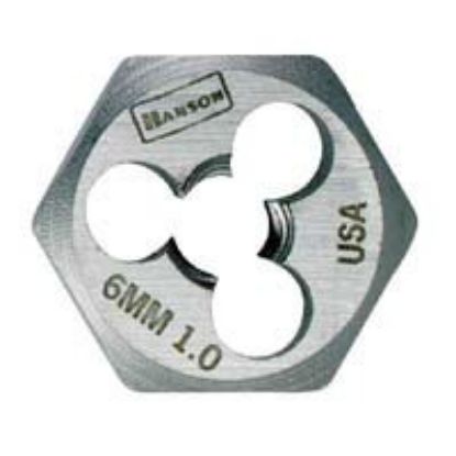 Picture of Irwin® Die 6Mm-1.0 5/8 Hex Hanson Part# - 6327