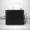 Picture of HAMMONDS FLYCATCHER Genuine Leather Wallet for Men, Black | RFID Protected Bi-Fold Money Wallets for Men | NDM Leather Mens Wallet with 6 Card Slots | Loop to Lock Snap Button Purse - Gift for Men's
