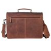 Picture of Hammonds Flycatcher Original Oil Pull up Vintage Hunter Leather 15.6 inch Laptop Messenger Bag (L=15.75.1,B=4.75, H=11 inch) LB173A
