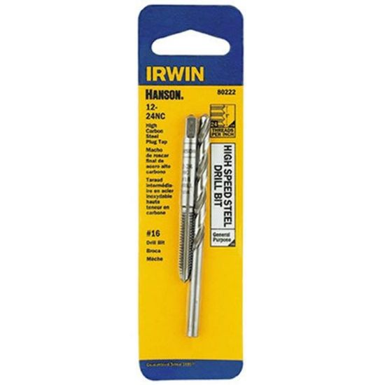 Picture of Irwin® 12-24 Tap/#16 Drill Comb Part# - 80222