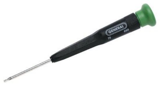 Picture of General Tools Cell Phone Screwdrivert-6 Torx Part# - 666