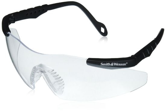 Picture of Smith And Wesson S&W Magnum 3G Safety Glasses Blk Frame Ff/Clear Part# - 19794