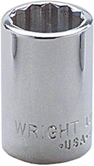 Picture of Wright Tool 7/16" 1/4"Dr Standard Socket 12-Point Part# - 2114