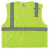 Picture of Ergodyne Economy Vest Class Ii Mesh H&L Lime Size 4Xl/5Xl Part# - 21029