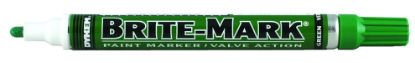 Picture of Dykem Brite-Mark Paint Pen Medium Tip Green Part# - 84007