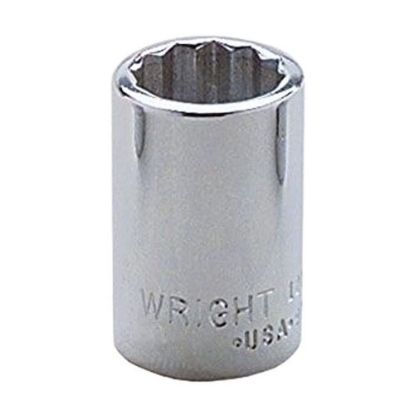 Picture of Wright Tool 9/16" 1/4"Dr Standard Socket 12-Point Part# - 2118