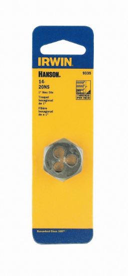 Picture of Irwin® Die 6-32 1 Hex Hanson Part# - 6418