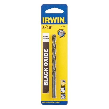 Picture of Irwin® 5/16" Black Oxide Fractional Drill Bit Part# - 67520