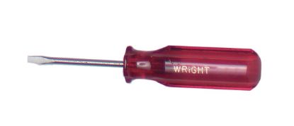 Picture of Wright Tool 1/8"X6" Cabinet Tip Screwdriver Part# - 9112