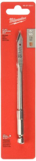 Picture of Milwaukee® Tool 5/16 X 6 Flat Boring Bit Part# - 48-27-0311