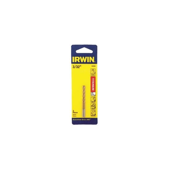 Picture of Irwin® 3/32" 2/Card Titanium 135 Jobber Length-Carded Part# - 63906