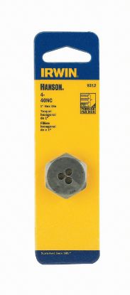 Picture of Irwin® Die 4-40Nc1 Hex Carded H Part# - 9312