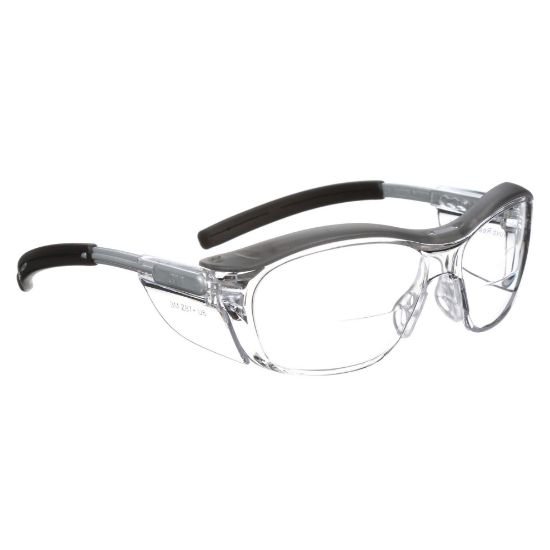 Picture of Ao Safety Nuvo Translucent Gray Frame Clr Lens +2.00 Diopt Part# - 10078371620636