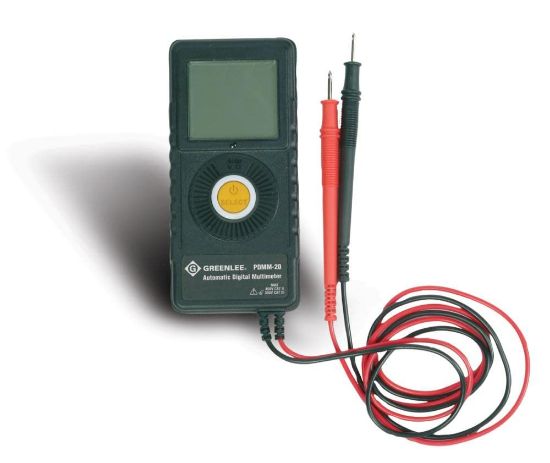 Picture of Greenlee® Multimeter- Pocket (Pdmm-20) Part# - Pdmm-20