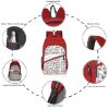 Picture of Zipline Stylish Casual 36L Backpack School College Bag For Men Women Boys & Girls (1-Medium Red Bag)