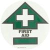 Picture of Brady® 17 In B534Fs Gn/Wt/Bk First Aid W/Arrow Part# - 104486