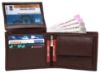 Picture of WildHorn Leather Wallet + Blue Safiano Card Case Combo Gift Hamper for Men