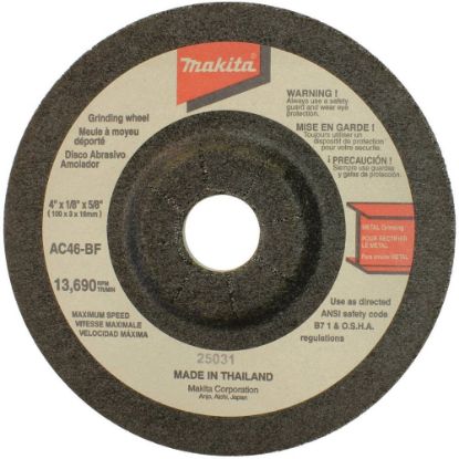 Picture of Makita® 4" Flex Wheel 46Grit 9501Bkw Part# - 741404-0Bp