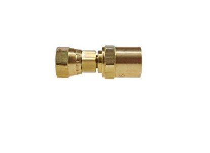 Picture of Coilhose Pneumatics 1/4"X5/8" O.D. Reusablehose Fitting 1/4 Fpt Part# - Rf041004