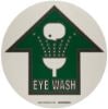 Picture of Brady® 17 In B534Fs Gn/Bk/Wt Eye Wash W/Symbol Part# - 104507