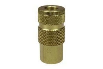 Picture of Coilhose Pneumatics 3/8" Fpt Coupler 1/4 Body Size Aro Interchange Part# - 141