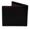 Picture of K London Men's Wallet (Black,Red) | Men's Leather Wallet for Everyday Use | Travel Friendly | Handcrafted - Durable Multiple Credit/Debit Card Slots (652_BlackRed) 